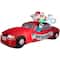 10ft. Airblown® Inflatable Christmas Santa & Mrs. Claus Limo Ride Scene